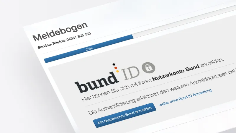 Meldebogen-Plattform